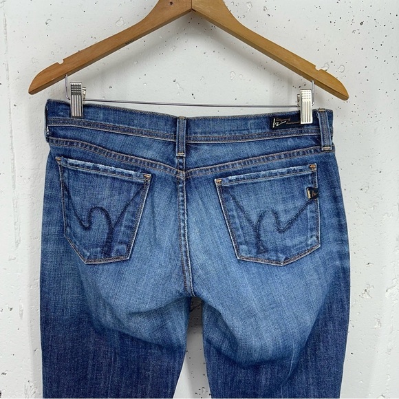 Citizens Of Humanity size 28 x 29 Ingrid Low Rise Flare Stretch Jeans #002 - Picture 10 of 15